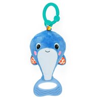 Whale-a-roo pull & shake aktivitets-hval