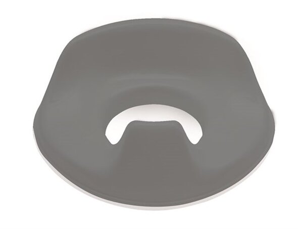 Justerbart toiletsæde - grå