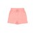 Rib jersey shorts - Coral