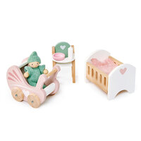 Dukkehusmøbler - Babyværelse