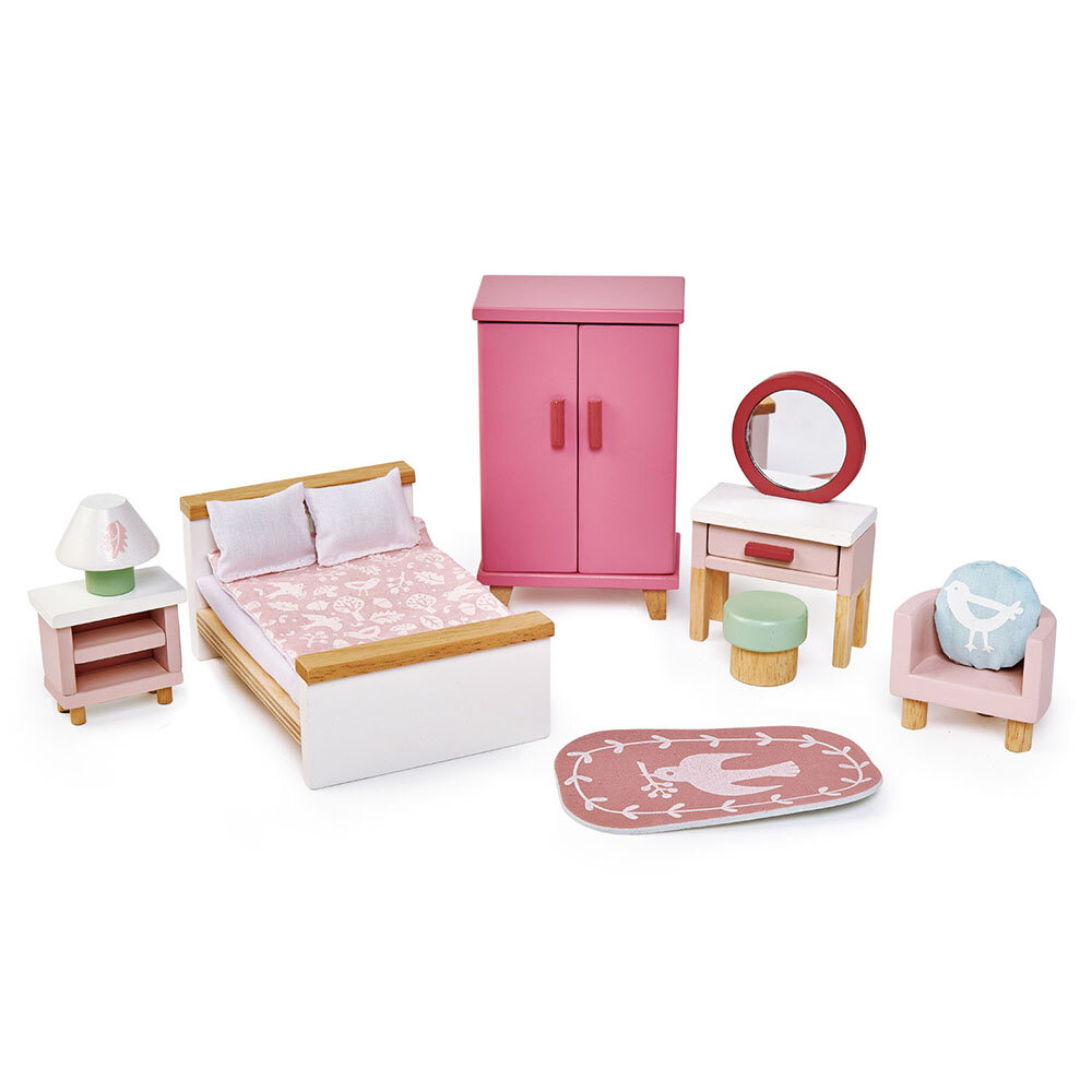 Dukkehusmøbler - Soveværelse