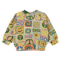 Disc sweatshirt - Crochet Vibe baby