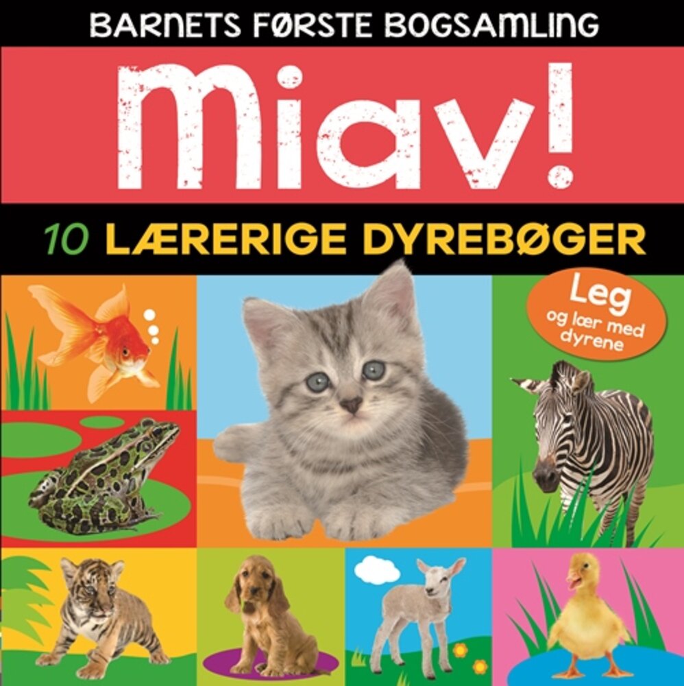 Billede af Miav - 10 Lærerige DyrebøgerÂ 