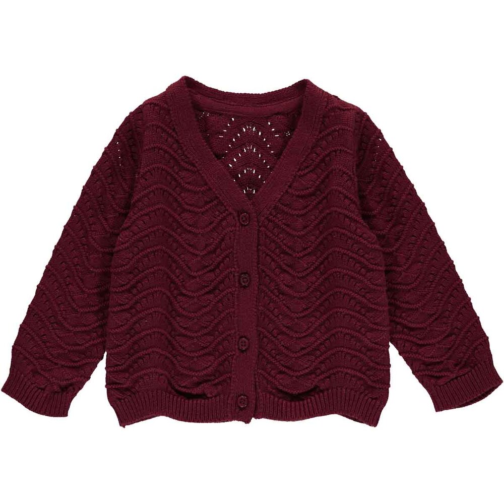 Knit needle out cardigan  Fig  86