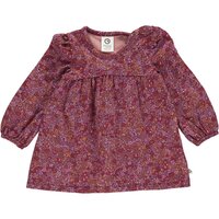 Petit blossom langærmet kjole - Fig/Boysenberry/Berry red