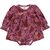 Bloomy langærmet kjole body - Boysenberry/Fig/Berry red