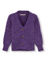 Clare strik cardigan - Amaranth purple