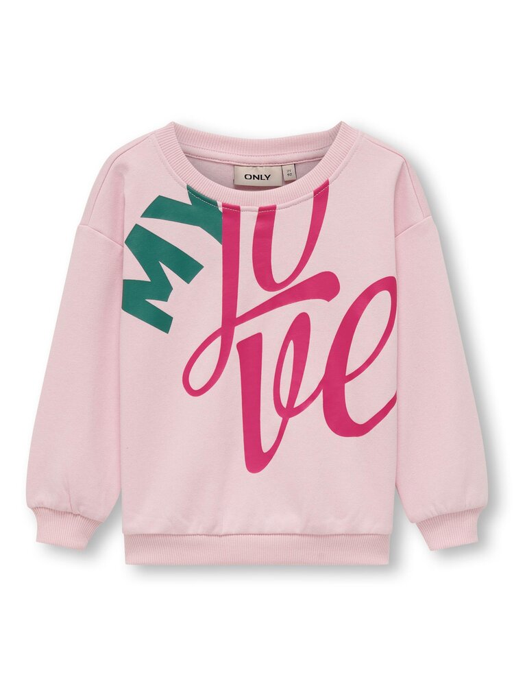 Puk sweatshirt - Pink lady - 110