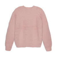 Pullover strik glitter - Silver Pink