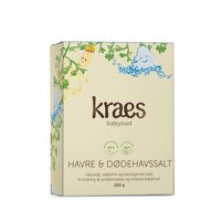 Kraes Babybad med Havre/Dødehavssalt 200 g.