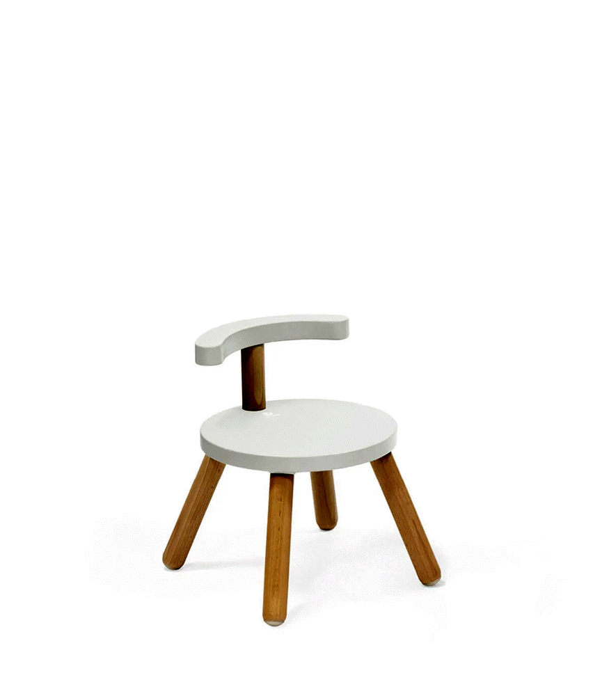 MuTable Stol  hvid V2