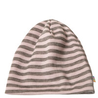 Hat, dobbelt lags - Pink Stripe