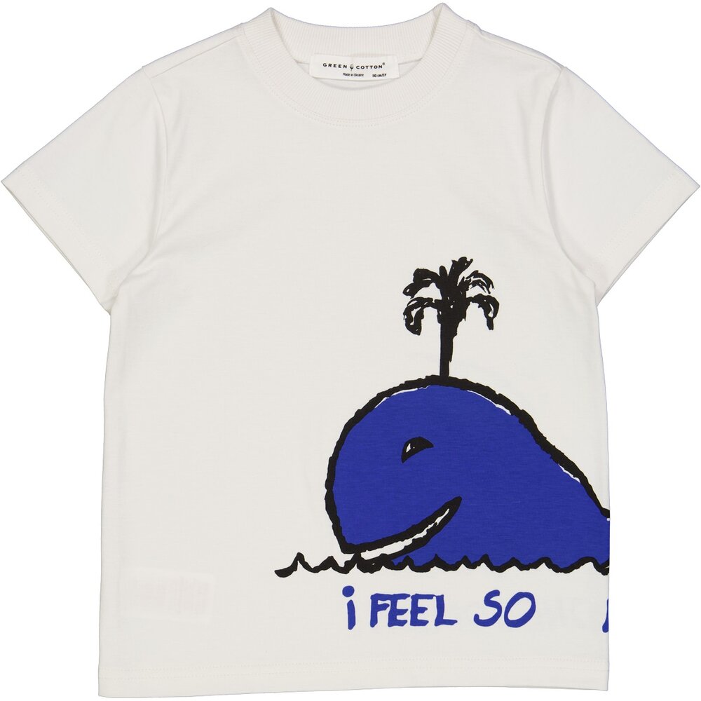 Whale T-shirt  - 110