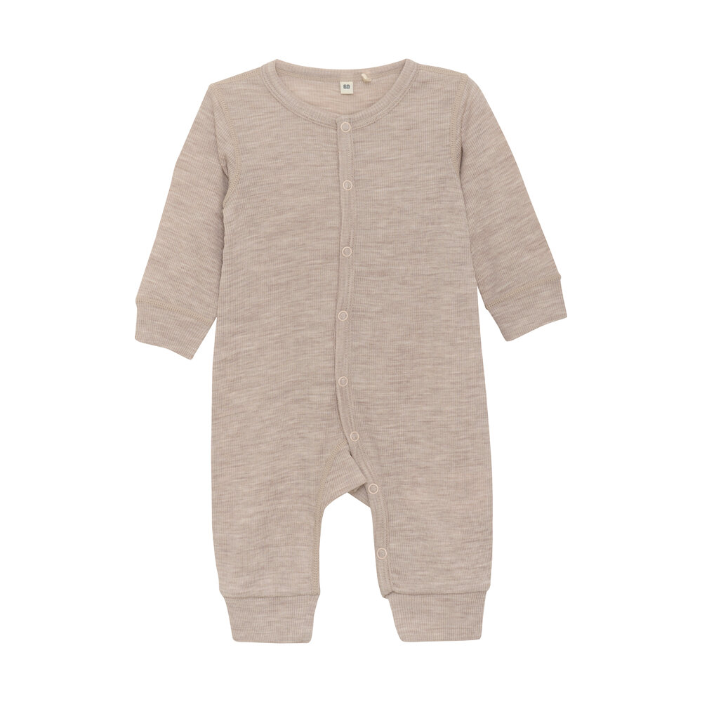 Uld jumpsuit – Simply Taupe – 60
