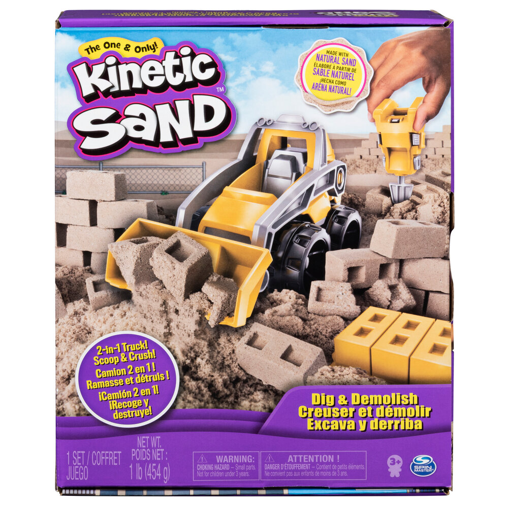 Kinetic Sand Byg, Grav Destruer Kit