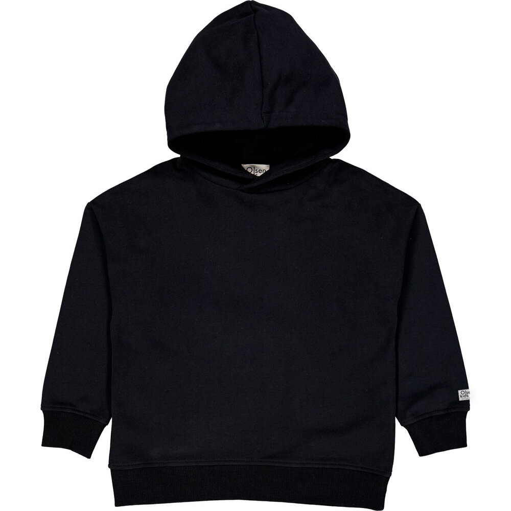 Olsen kids sweat hoodie - Black - 104
