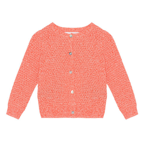 Goldie cardigan - Rose Red Mix