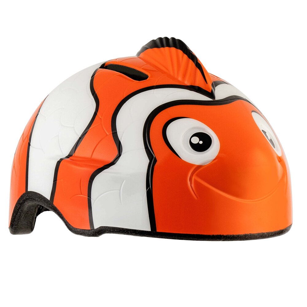 Crazy Safety Cykelhjelm til børn Orange klovnefiskÂ