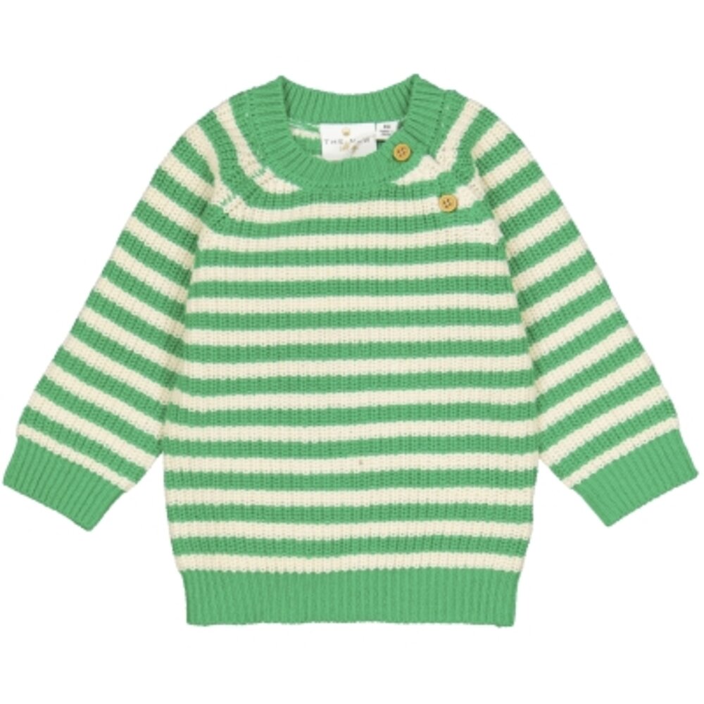 Ilfred Knit Pullover - Bright Green - 98