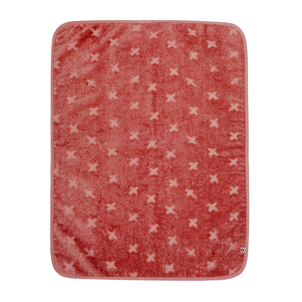 Håndklæde til puslepude - rose sugar 50x65