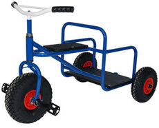 Faurholt Maxi tricykel m/ lad og lufthjul 4-8 år