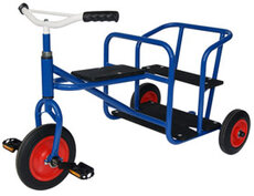 Faurholt taxi Tricykel m/ punkterfri hjul 3-5 år