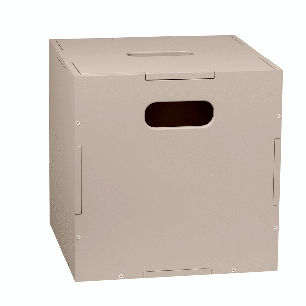 Cube Opbevaringskasse - Beige