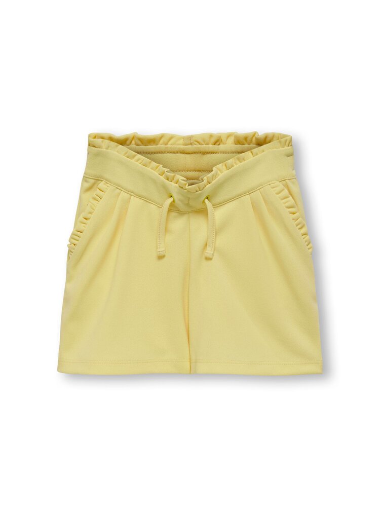 Sania frill shorts - LEMON MERINGUE - 116