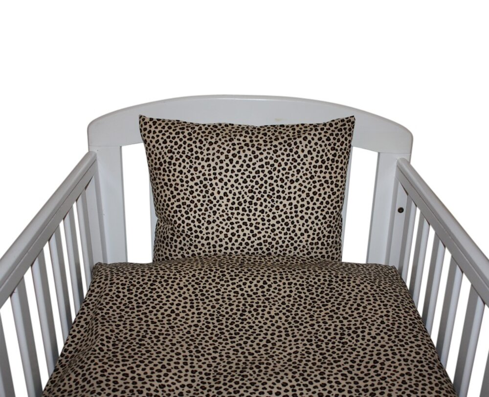 Nørgaard Madsen Baby sengesæt - gepard sand