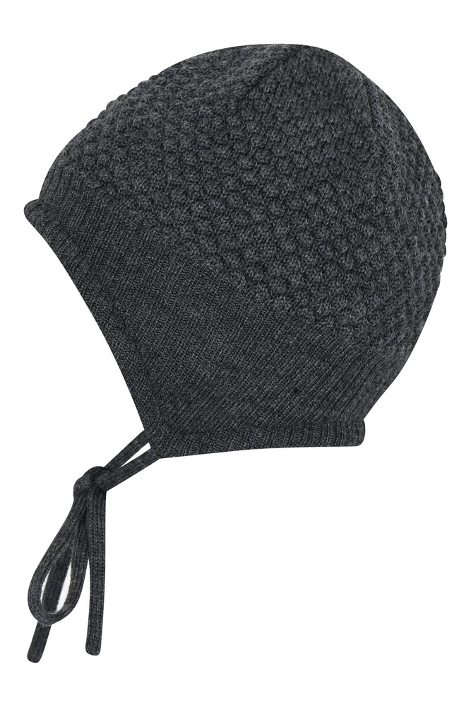 Oslo bonnet - Dark Grey Melange - 45