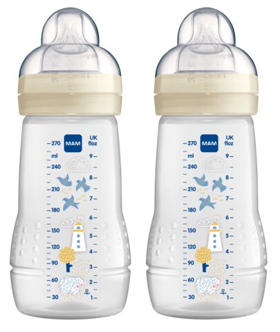 Baby Bottle 270 Ml, 2-Pak