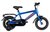 Winther Legecykel 12" m/ støttehjul - blå  