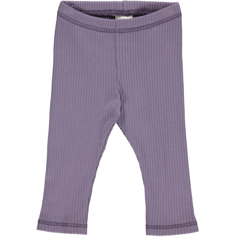 Cozy rib leggings baby - Lilac fog - 74
