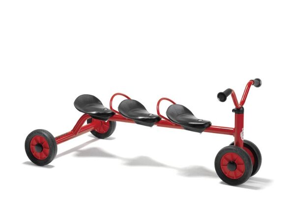 Winther Viking Pushbike for three 1-3 år