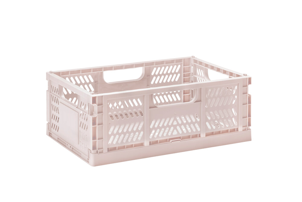 Billede af Modern Folding Crate - Large - Pink