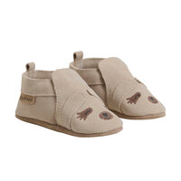 Slippers Suede Animal - Cement
