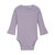 Body langærmet Pointelle - Lavender Gray