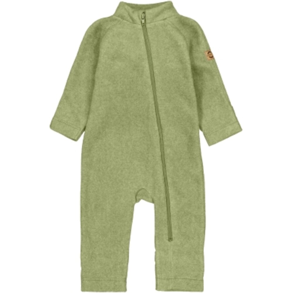 Bomuld Fleece Baby dragt - DRIED HERB - 98