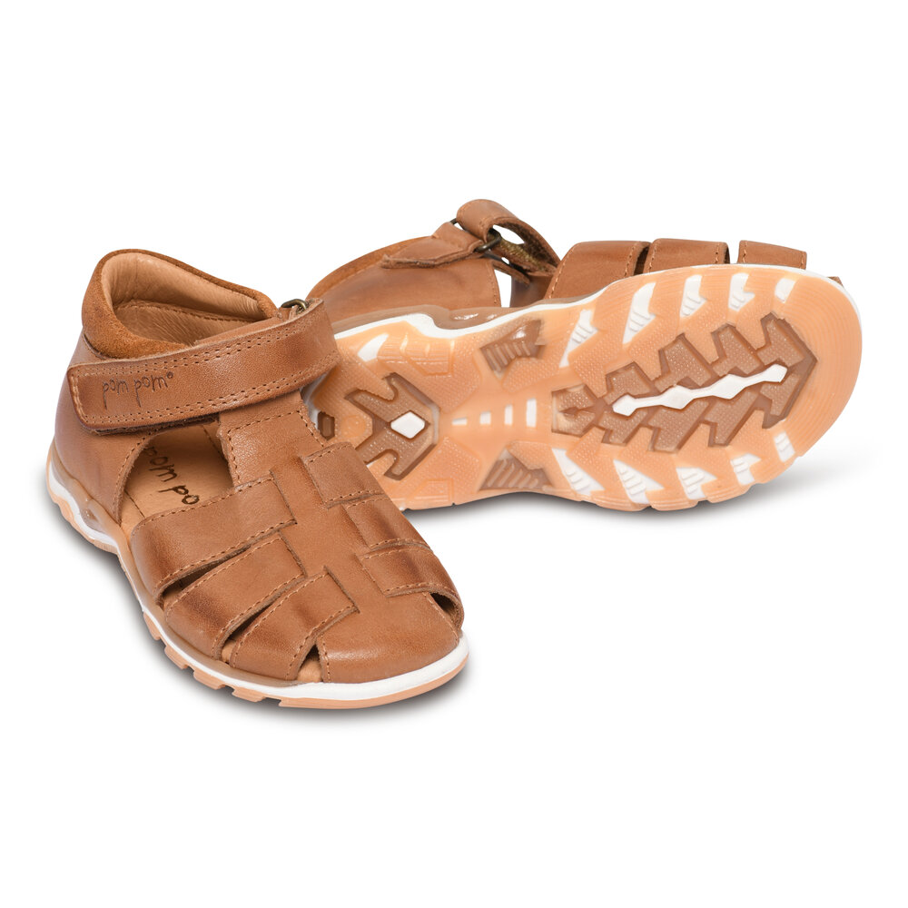 Sporty Velcro Sandal  Camel  32