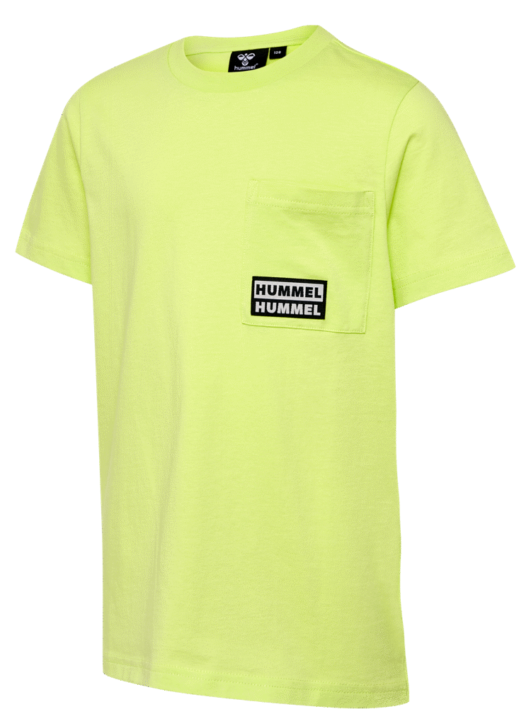 Rock t-shirt kortærmet - SUNNY LIME/SUNNY LIME - 134