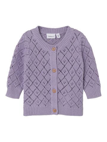 Desina langærmet cardigan -  heirloom lilac