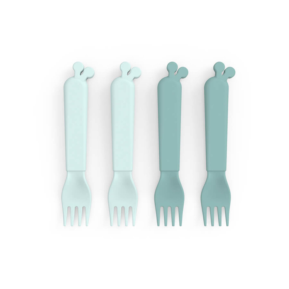 Billede af Kiddish gafler 4 stk. Raffi - blå