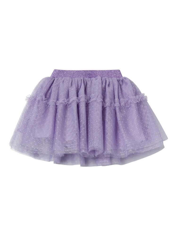 Dalka tulle nederdel   light purple  86