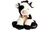 Bamse ko med sløjfe 25 cm