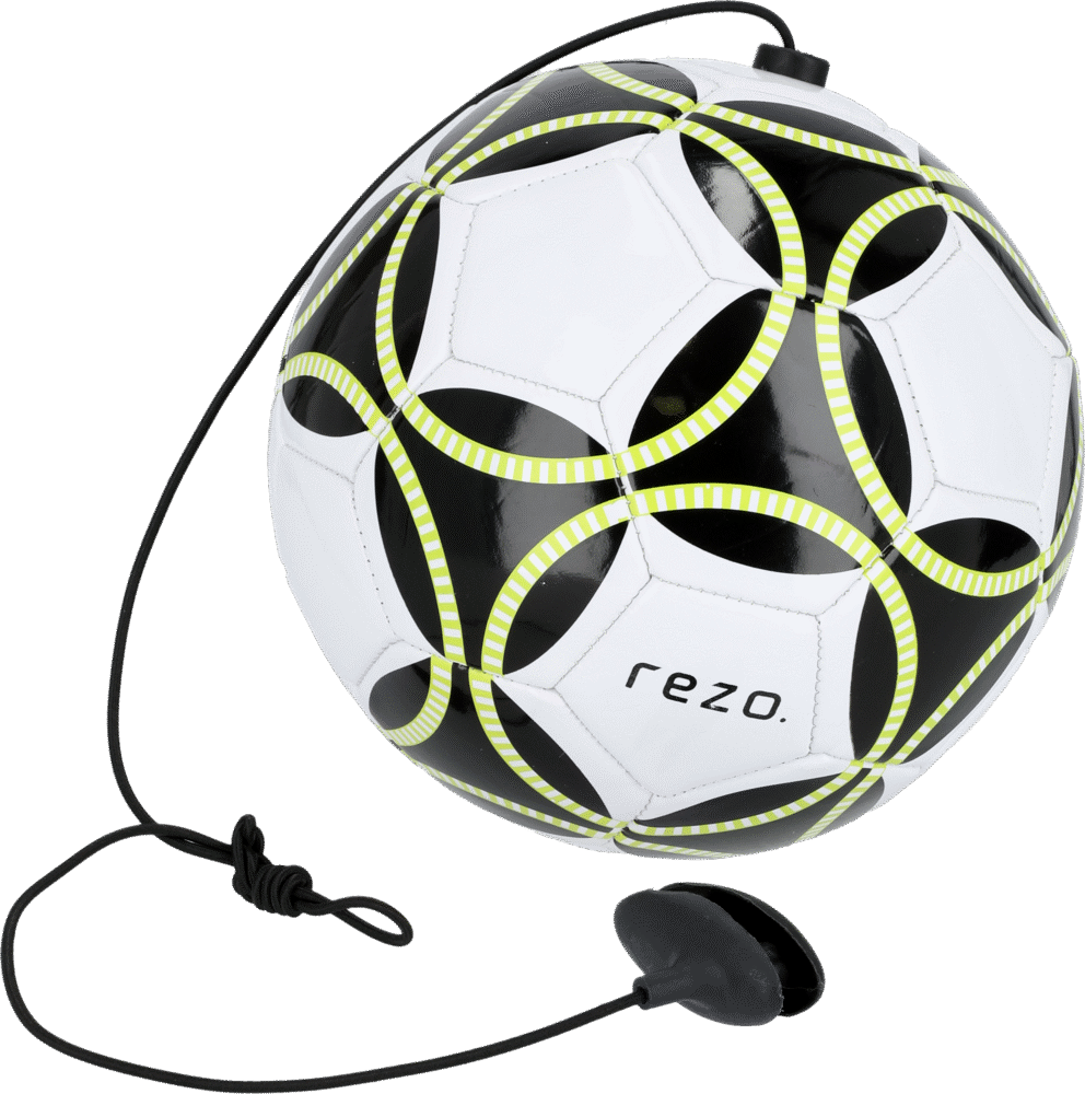 PVC Fodbold med elastikstrop