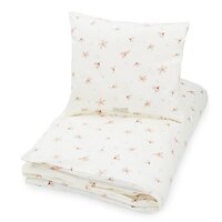 Baby sengetøj - GOTS windflower creme