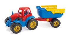 Traktor m. hænger-plastikhjul