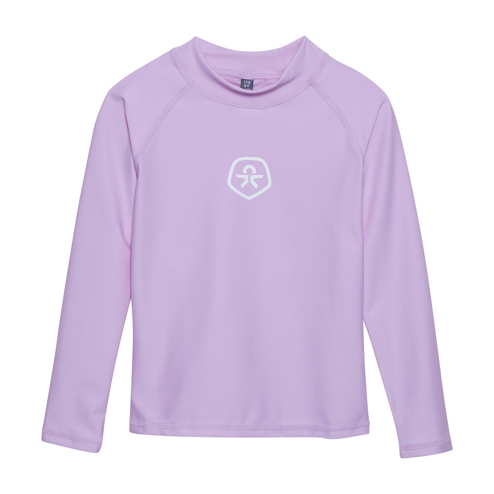 T-shirt langærmet - Lavender Mist - 104