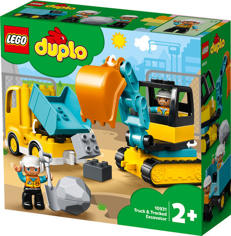 Lastbil og gravemaskine på larvefødder 10931 LEGO® DUPLO®