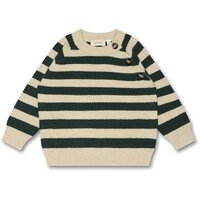 O-Neck Knit Sweater - Green